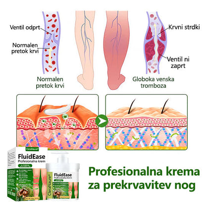 ✨ Poslovite se od otečenih, bolečih nog – CleraNaure® FluidEase Profesionalna krema za izboljšanje prekrvavitve nog prinaša pravo olajšanje! ✨🦵