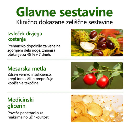 ✨ Poslovite se od otečenih, bolečih nog – CleraNaure® FluidEase Profesionalna krema za izboljšanje prekrvavitve nog prinaša pravo olajšanje! ✨🦵