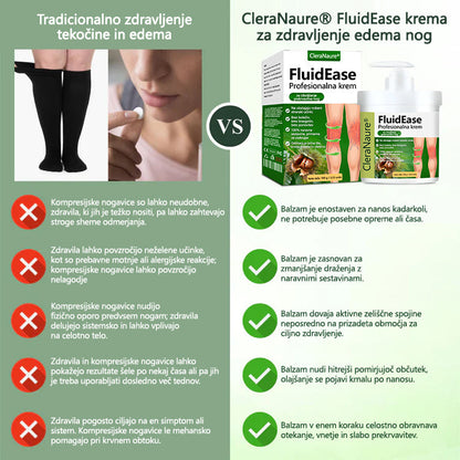 ✨ Poslovite se od otečenih, bolečih nog – CleraNaure® FluidEase Profesionalna krema za izboljšanje prekrvavitve nog prinaša pravo olajšanje! ✨🦵