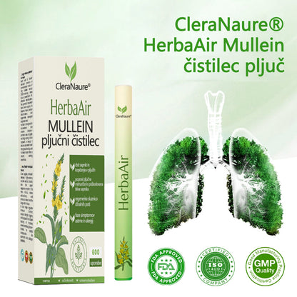 💎CleraNaure® HerbaAir Mullein Prečiščevalec Pljuč