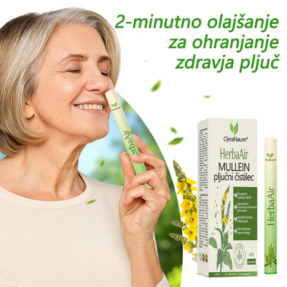 💎CleraNaure® HerbaAir Mullein Prečiščevalec Pljuč