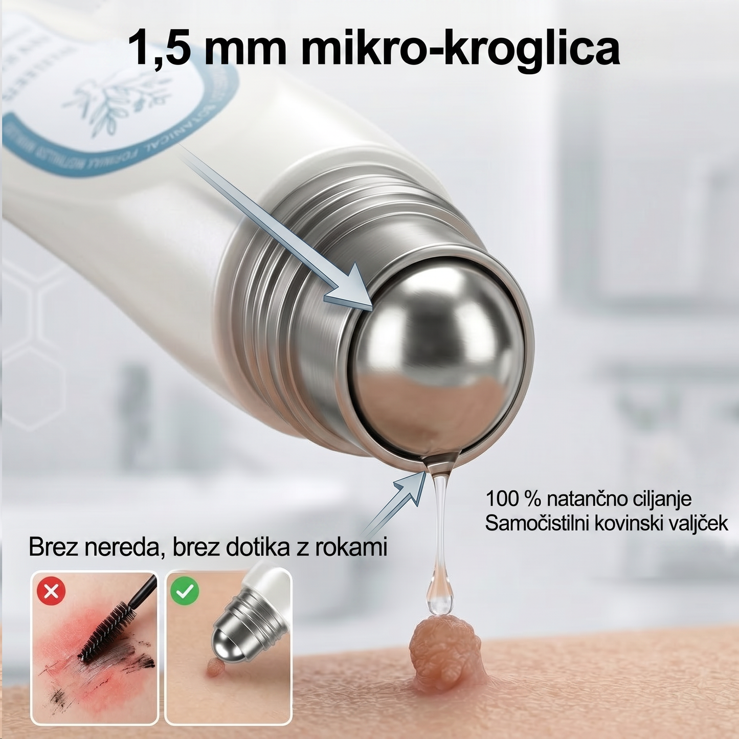 𝐏𝐢𝐜𝐝𝐨® 7-dnevno pisalo za odstranjevanje pigmentnih madežev in brazgotin (neboleče, brez brazgotin – z valjčnim aplikatorjem) 🎇