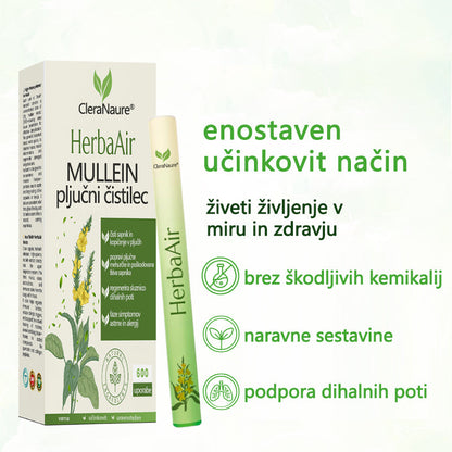 💎CleraNaure® HerbaAir Mullein Prečiščevalec Pljuč